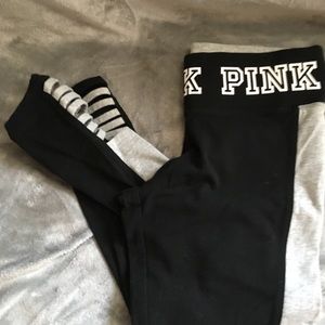 Capri pants from pink